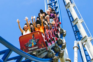 Kennywood Sky Rocket Roller Coaster