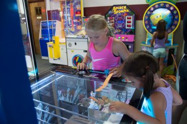 Amusement park arcade