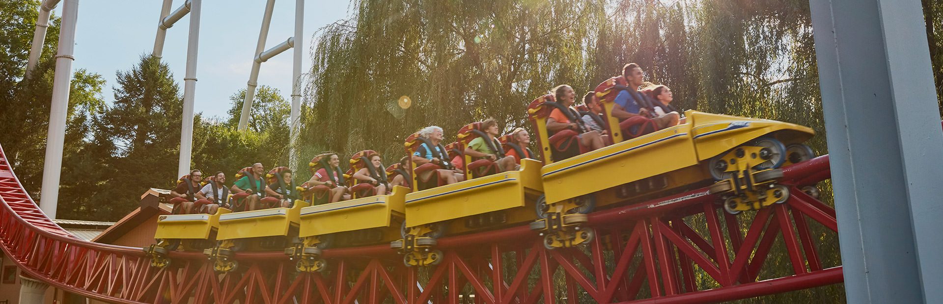 Hershey Rides Coasters StormRunner ride