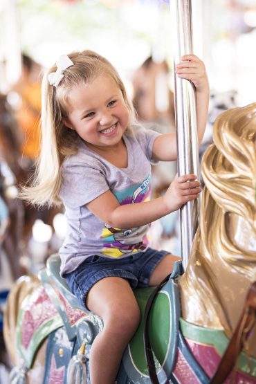 Hershey Park carousel ride