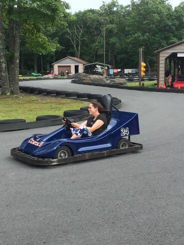 Amusement park car