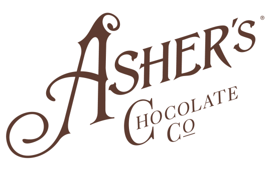 Ashers Chocolate logo