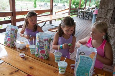 Amusement park kids meals