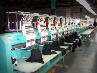 Embroidery machines